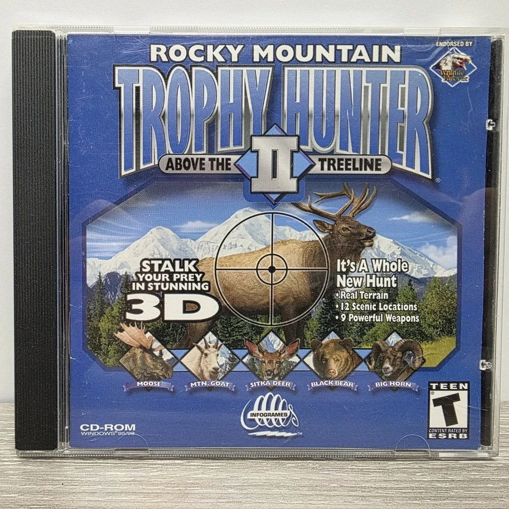 Trophy Hunter 2 - Vintage Game- CD Rom‎